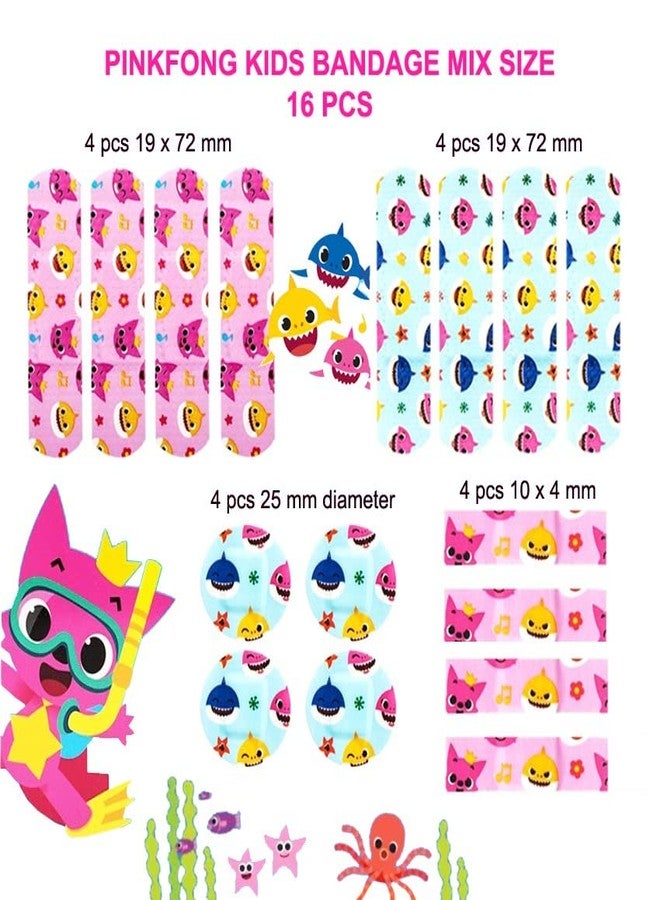 ZEESOON rk Kid Band First Aid Tape Bandages 48ea (16ea x 3 Packs) Character Pattern Bandages for Pinkpong - Image 3